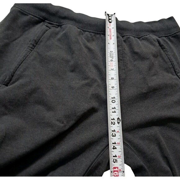 Lululemon Sweatpants Men's XXL Cross Cut Pant Heathered Black Zip Pockets Gym - Picture 11 of 13